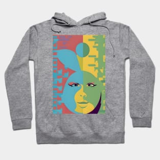 Abstract woman face Hoodie